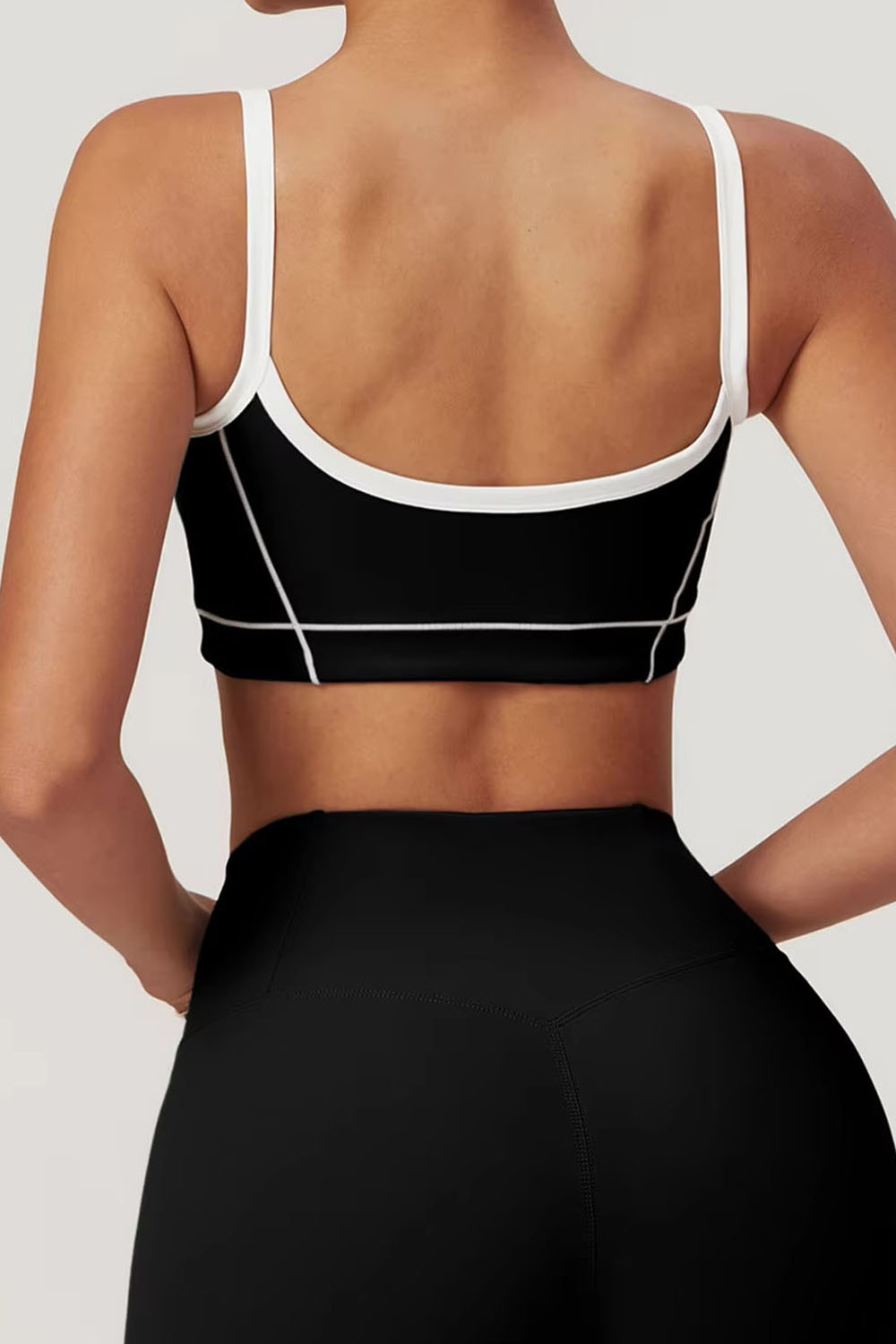 Flared "Line" Sport Bra