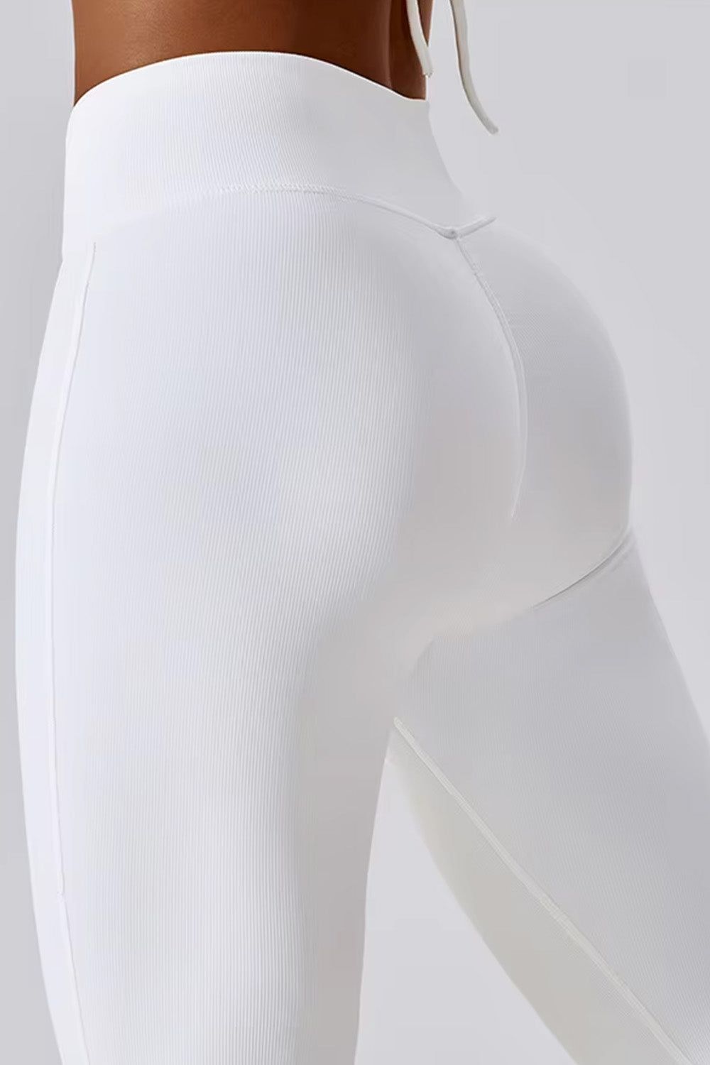 Flared Leggings "Ribbed"