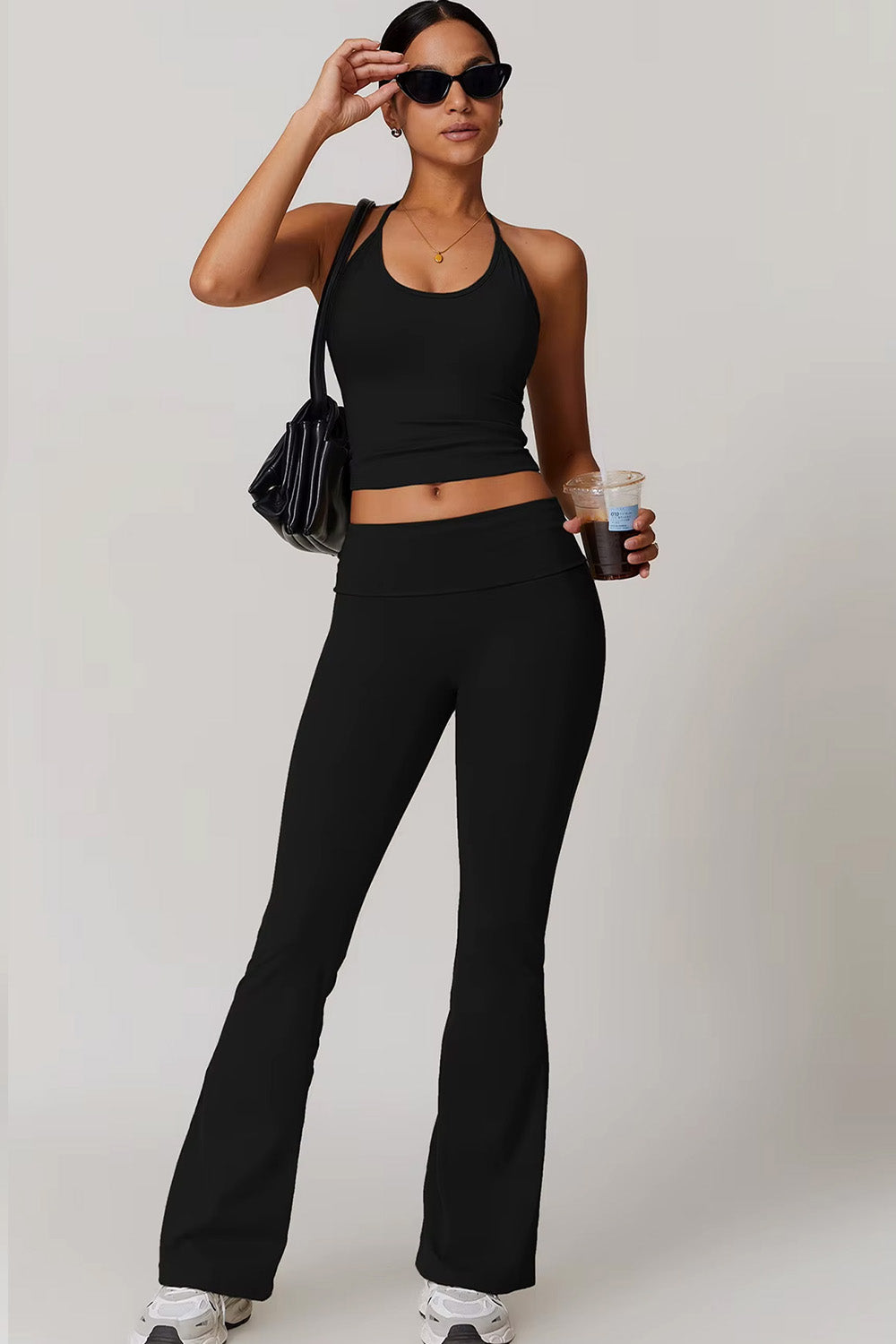 Flared Leggings "Geisha"