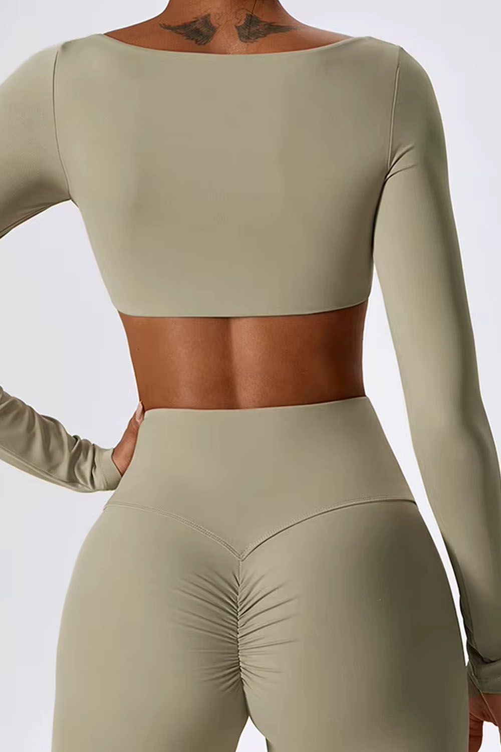 Flared "Reika" Long Sleeve Top