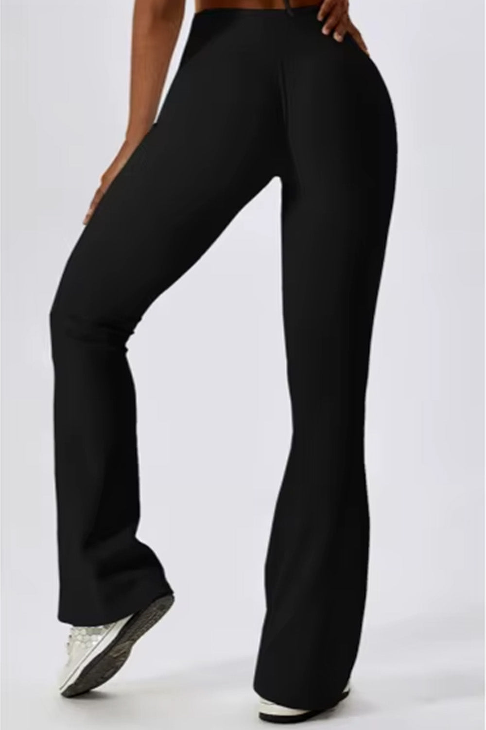 Flared Leggings "Ribbed"