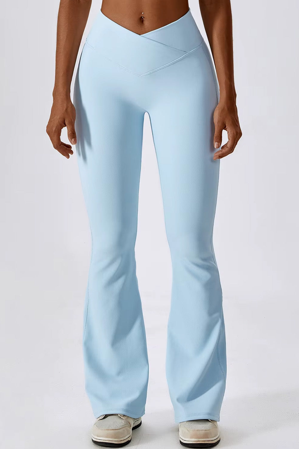 Flared Leggings "Ribbed"