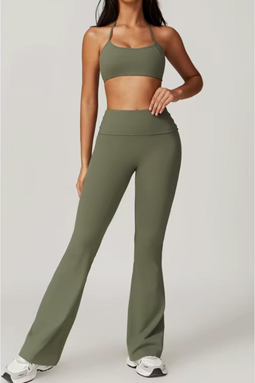 Flared Leggings "Geisha"