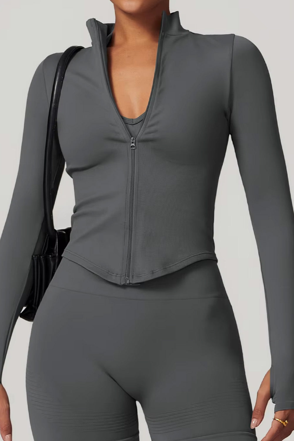 Flared "Long Sleeve Jacket"