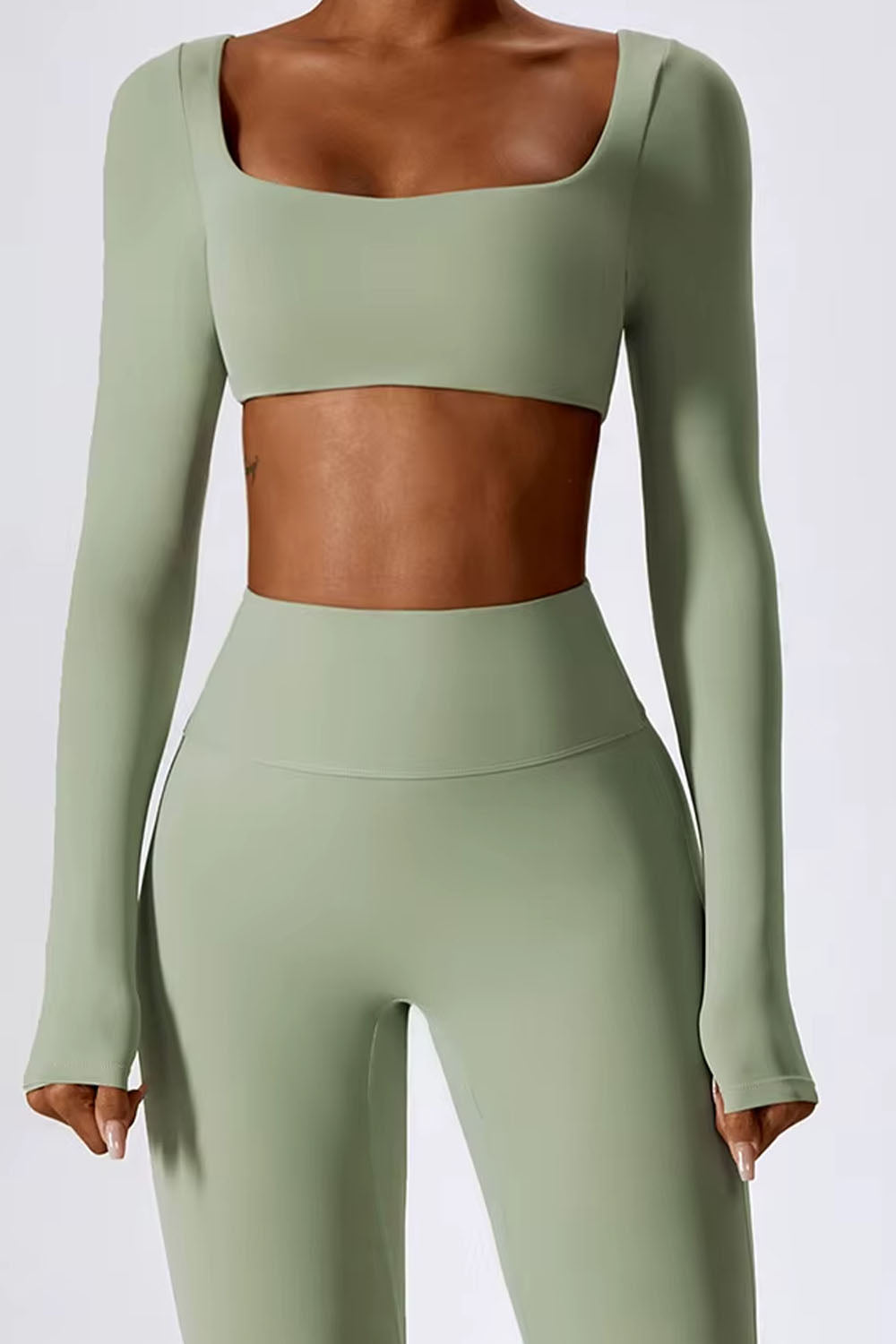 Flared "Reika"  Long Sleeve Top