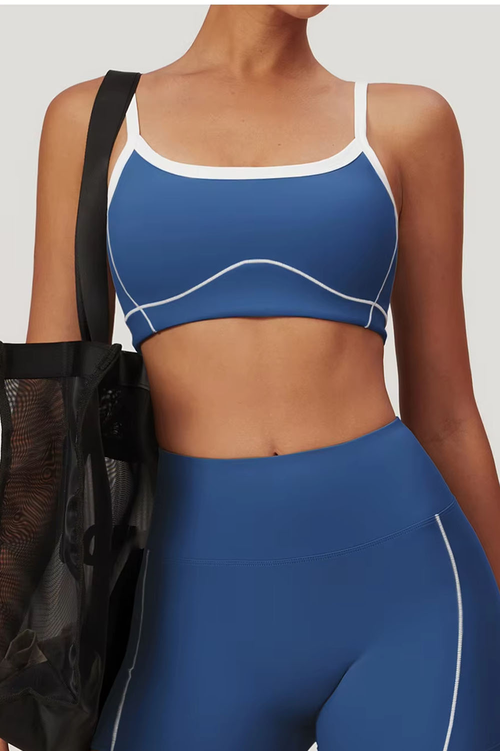 Flared "Line" Sport Bra