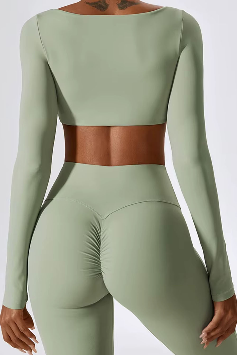 Flared "Reika"  Long Sleeve Top