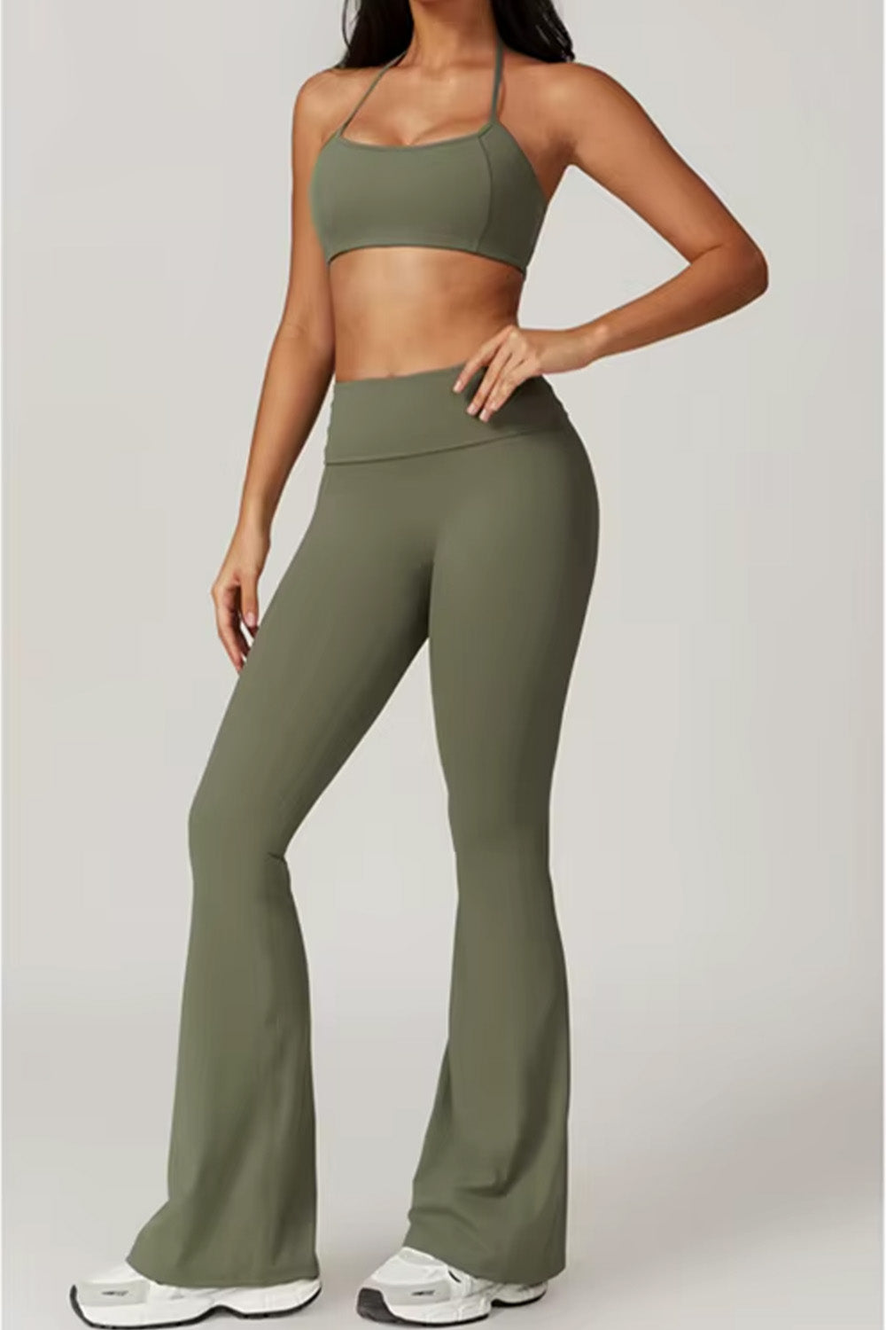 Flared Leggings "Geisha"