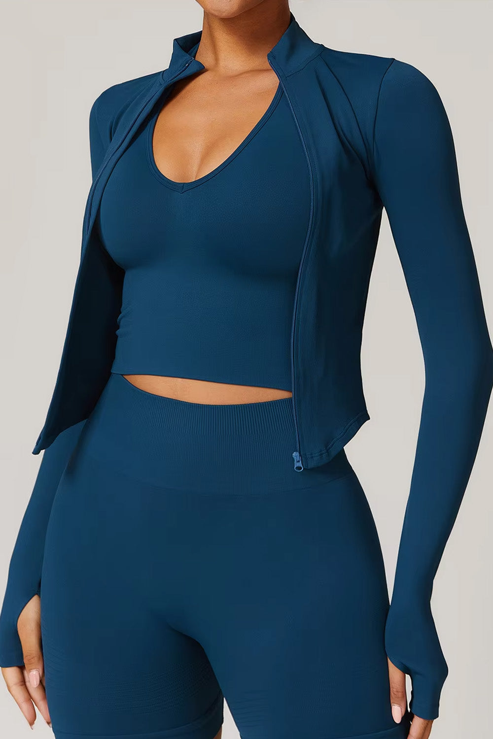 Flared "Long Sleeve Jacket"