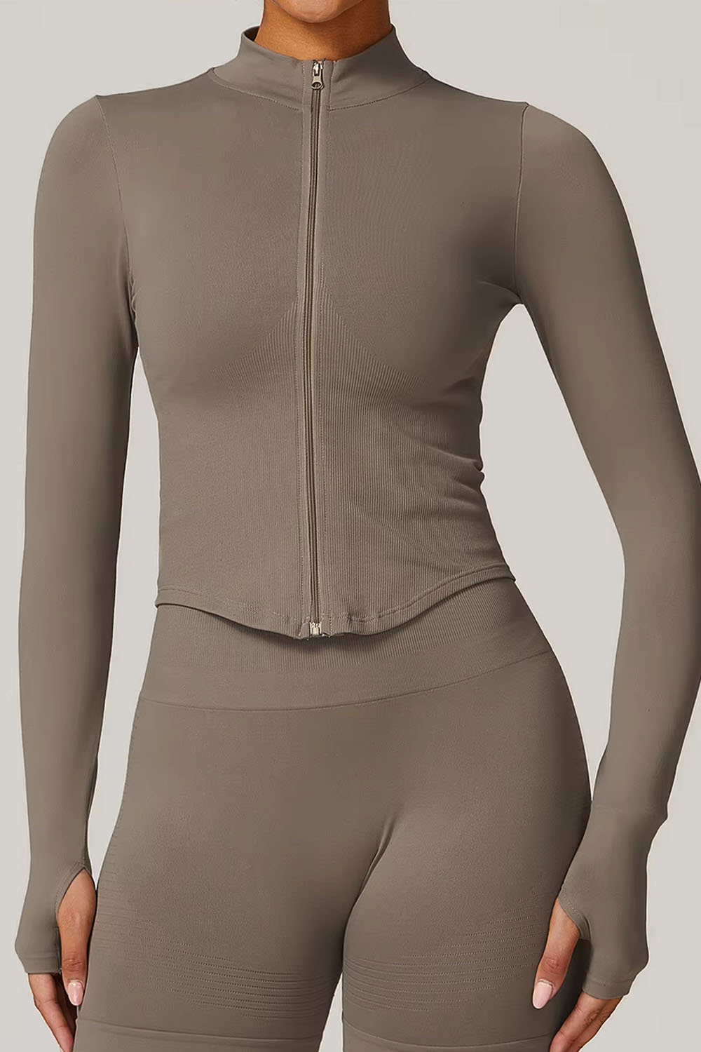 Flared "Long Sleeve Jacket"