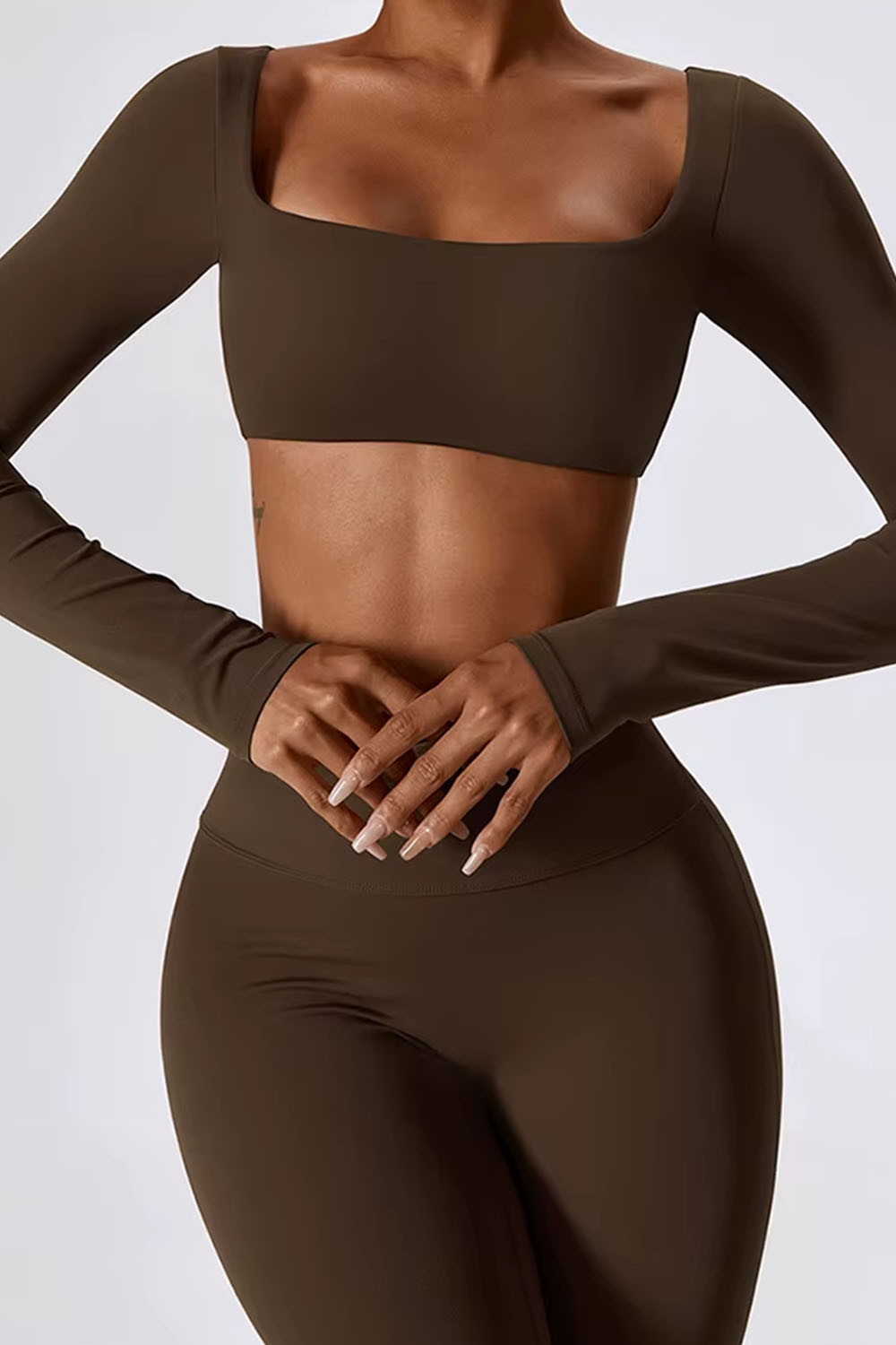 Flared "Reika"  Long Sleeve Top