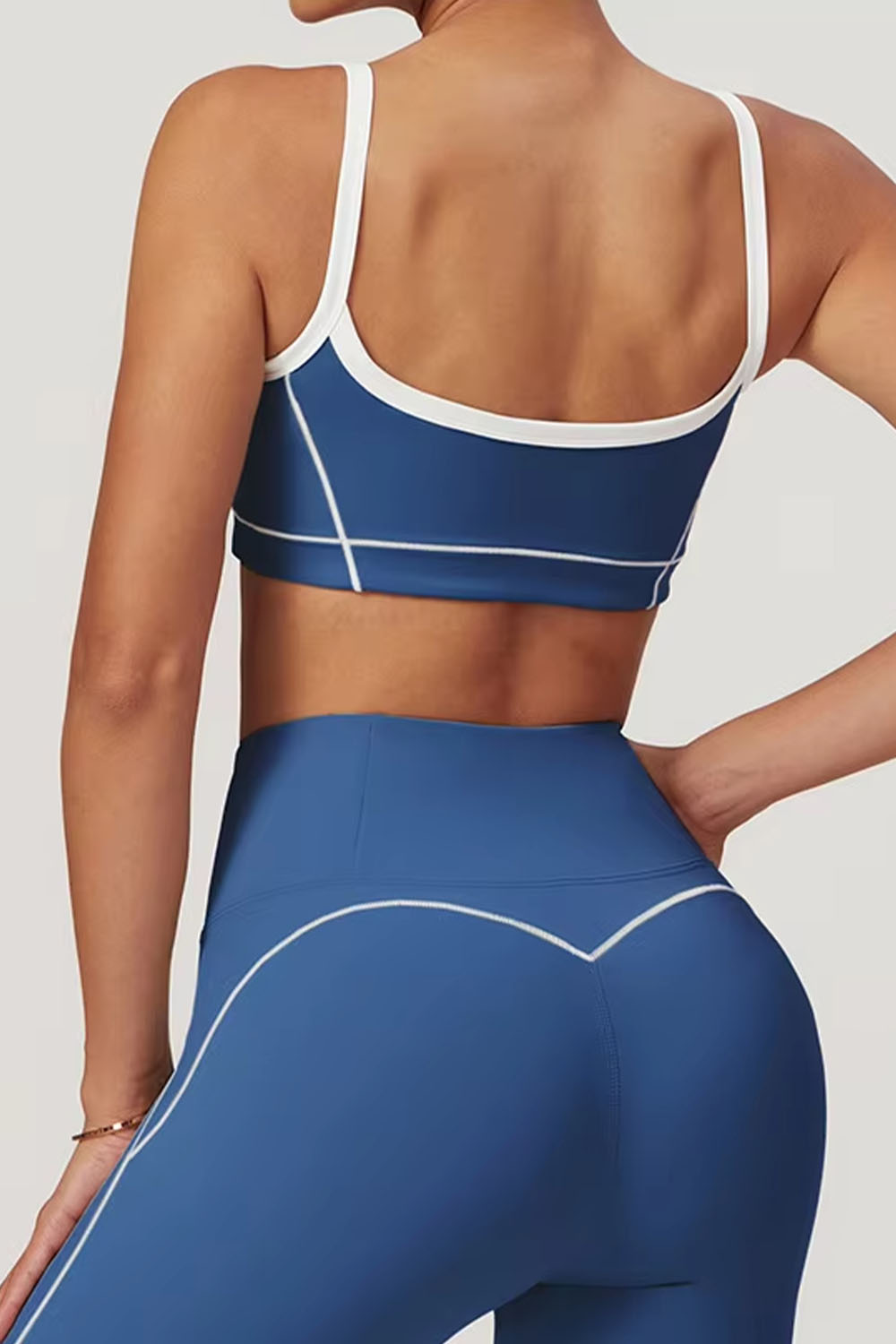 Flared "Line" Sport Bra