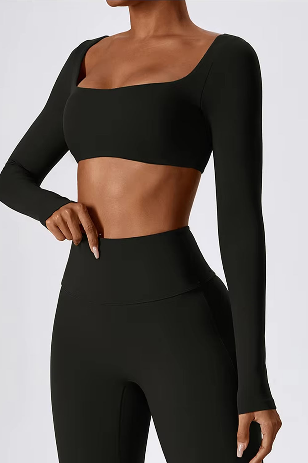 Flared "Reika"  Long Sleeve Top